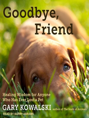 cover image of Goodbye, Friend